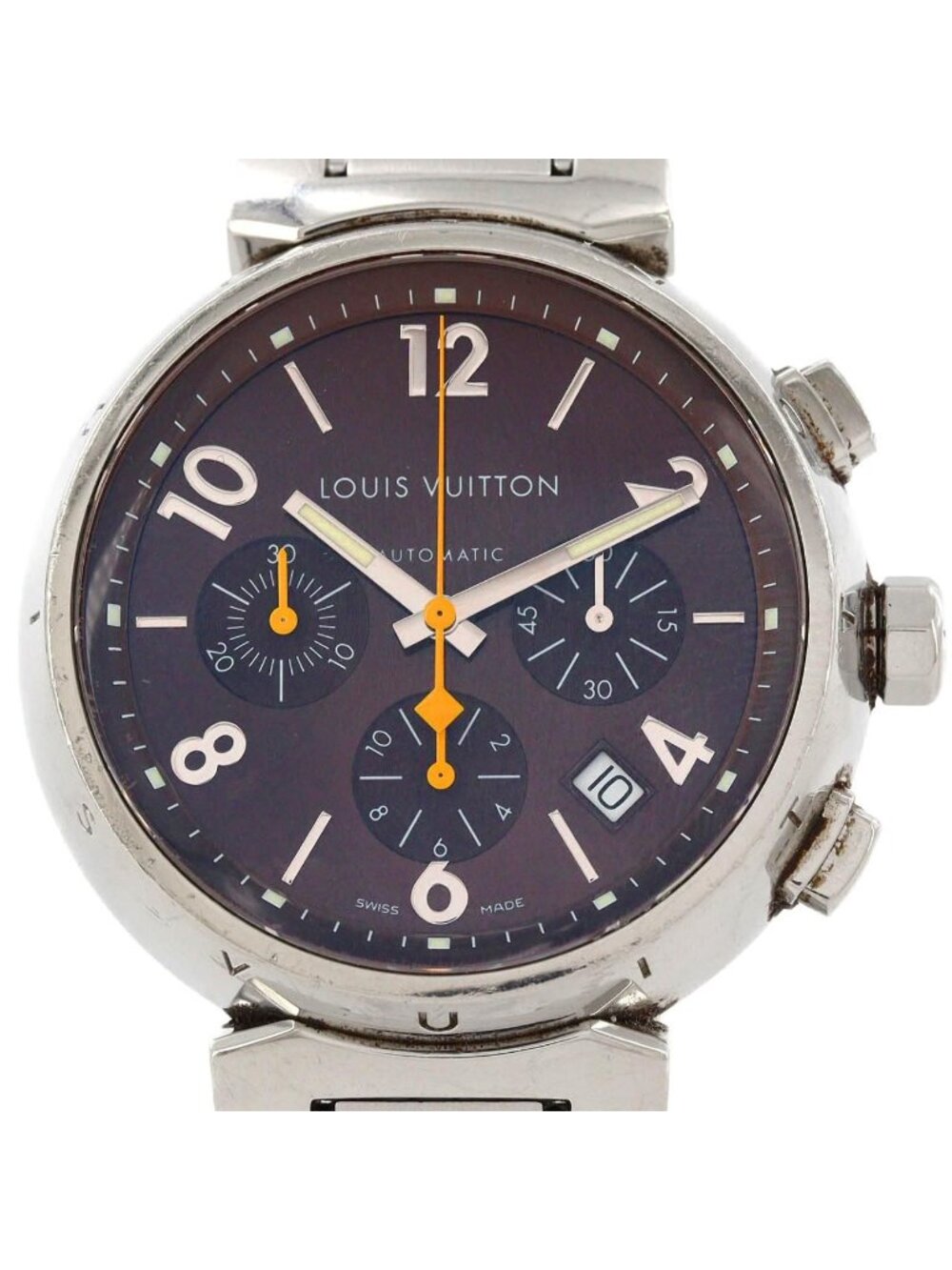 Louis Vuitton Tambour Chronograph SS Automatic Watch